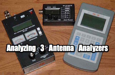 DXZone Analyzing Three Antenna Analyzers