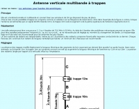 DXZone Vertical trapped antenna