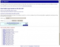 DX.QSL.NET Log Search Engine