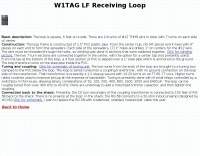 W1TAG LF Receiving Loop Picture