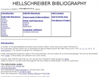 DXZone Hellschreiber Bibliography