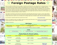 DXZone Foreign postage rates