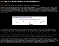 DXZone Coil loaded dipole for 80 meters