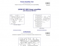 100W HF QRO linear amplifier