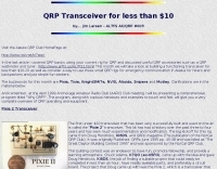 QRP Transceiver for less than $10 Picture