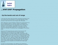VHF/UHF Propagation