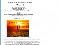 W5RTX Beacon