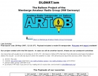 DXZone DL0ART/am - The Balloon Project of the Nienberge Amateur Radio Group