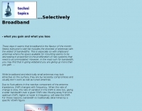 About broadband