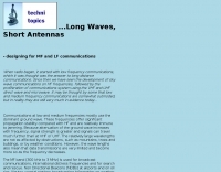 Antennas for MF and LF