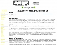 DXZone Duplexers: Theory and Tune Up