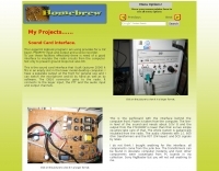 Sound Card interface Picture