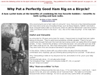 Ham Rig on a Bicycle?