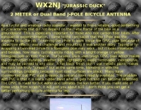 WX2NJ JPole bicycle antenna Picture
