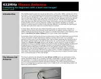 432MHz Moxon Antenna Picture