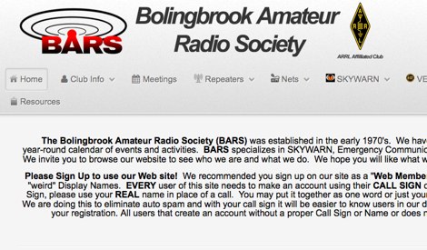 DXZone K9BAR Bolingbrook Amateur Radio Society