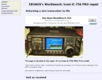 Icom IC-756 PRO Repair Picture