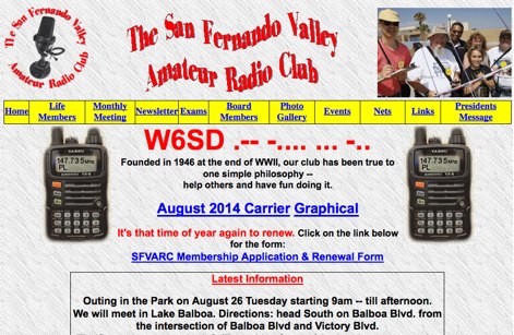 DXZone W6SD San Fernando Valley Amateur Radio Club