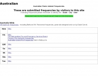 Australian State related frequencies Picture