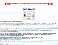 DXZone Canadian Provinces Lighthouse Award