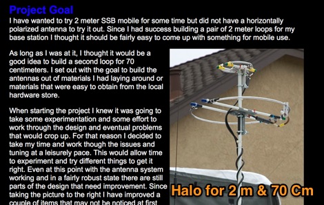 2 Meter & 70 Centimeter Mobile Halo Antenna Picture
