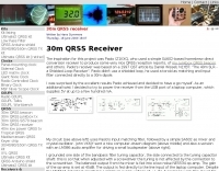 DXZone 30m QRSS Receiver