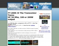 DXZone I0GEI Yaesu FT-2000 review