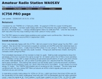 The WA0SXV IC756PRO page