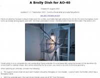 A Brolly Dish for AO-40
