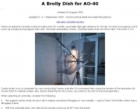 A Brolly Dish for AO-40 Picture
