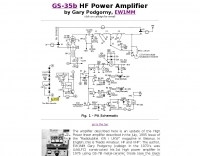 GS-35b HF Power Amplifier Picture