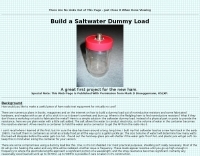 Saltwater Dummy Load