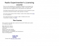 Radio Experimenter's Licensing course
