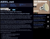 Linear Focus Parabolic Wifi Antenna Picture