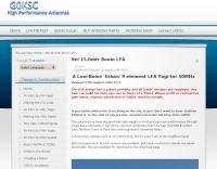 9el 50MHz Low Noise LFA Yagi