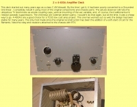 2 x 4-400A Amplifier Deck Picture