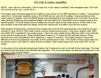 GS-35B 6 meter amplifier Picture