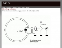 DXZone 80 meter loop antenna