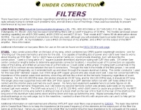 Coaxial Stub Filters Picture