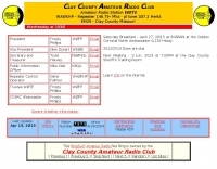 WTE The Clay County Amateur Radio Club