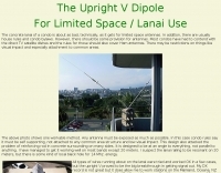 The Upright V Dipole Picture