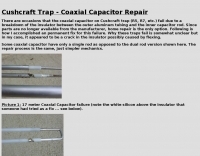 Cushcraft Trap - Coaxial Capacitor Repair Picture
