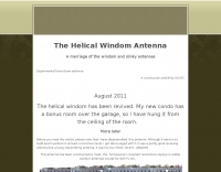 The Helical Windom Antenna Picture