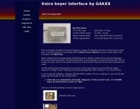Voice keyer Interface by G4AXX