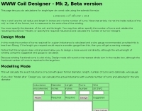 DXZone Coil Designer - Mk 2