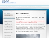 10 elements  70MHz Low Noise LFA