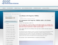 Low-Noise LFA Yagi for 70MHz