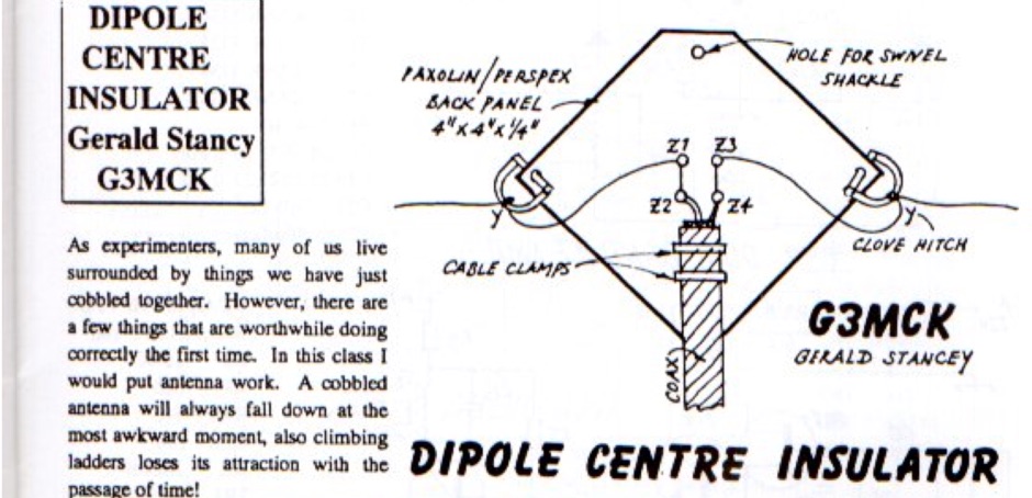 Dipole Centre Insulator Picture