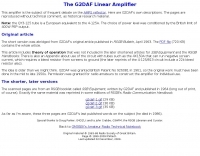 The G2DAF Linear Amplifier