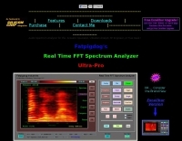Fatpigdog's Real Time FFT Audio Spectrum Analyzer Picture